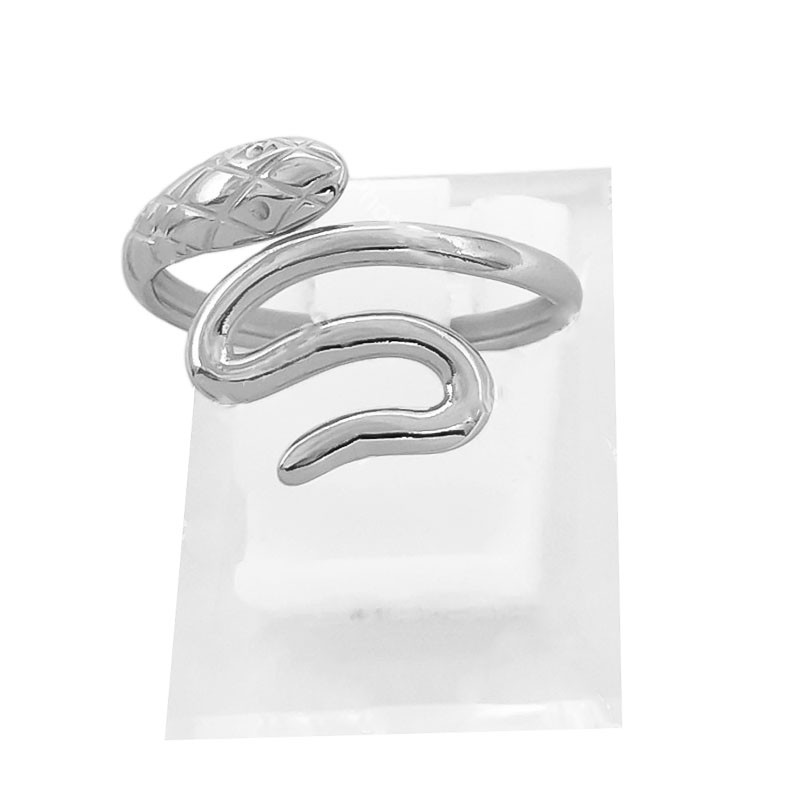 Anillo Cobra Corta Lisa.
