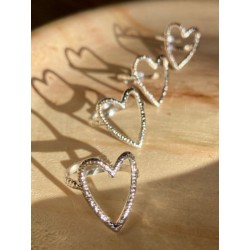 Anillo Corazon Calado.