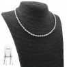 Conjunto Perlas con Bolitas y Caravanas.