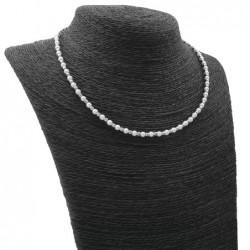 Conjunto Perlas con Bolitas y Caravanas.