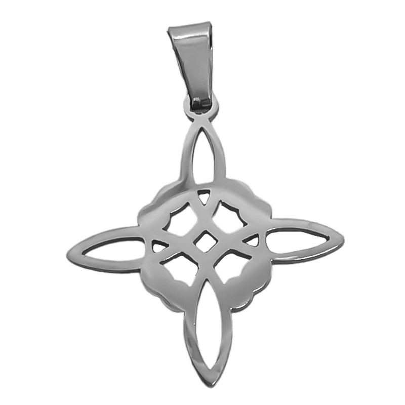 Dije Nudo de Bruja Simple 2,5 cms.