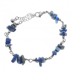 Pulsera Sodalita 18 cms.