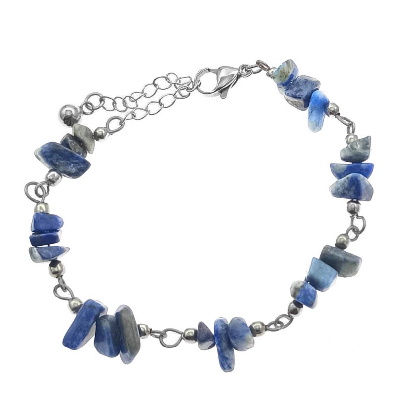 Pulsera Sodalita 18 cms.