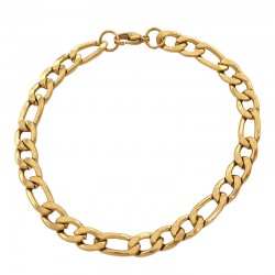 Pulsera Figaro 7 mm, 19 cms.