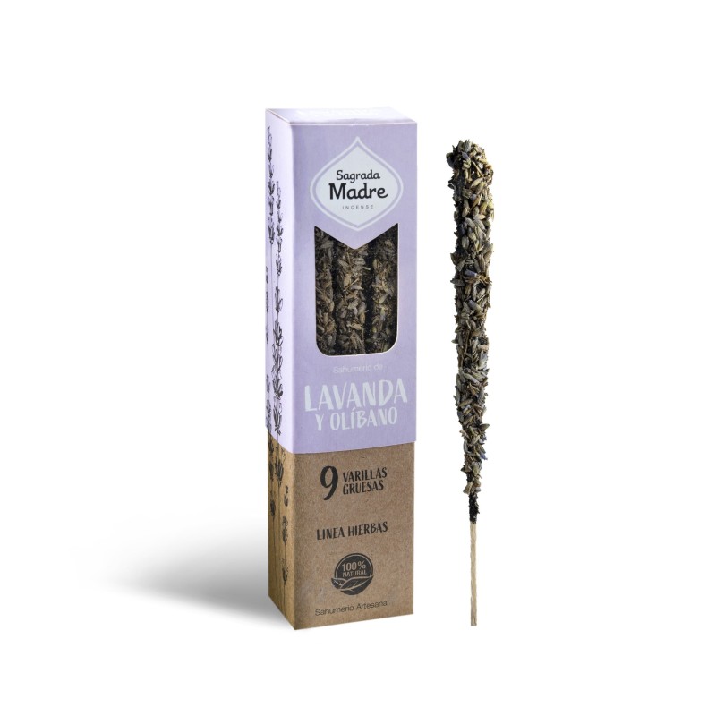 Lavanda y Olibano - Sahumerio Hierbas.
