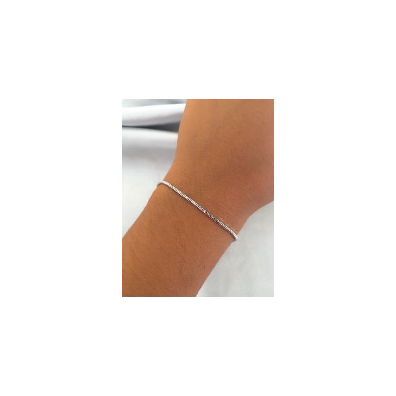 Pulsera Cola de Raton 1,2 mm 19 cms.
