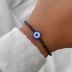 Pulsera Ojo Azul 18 a 20 cms.