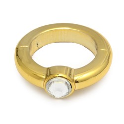 Anillo Dorado Punto De Luz...