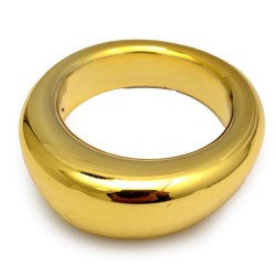 Anillo Acero Dorado Inflado...